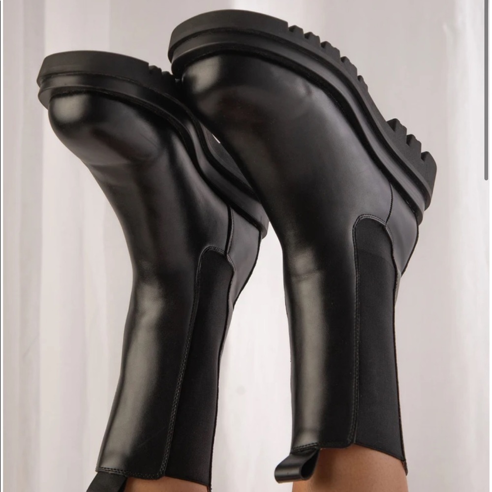 New peppermayo annalise black boots